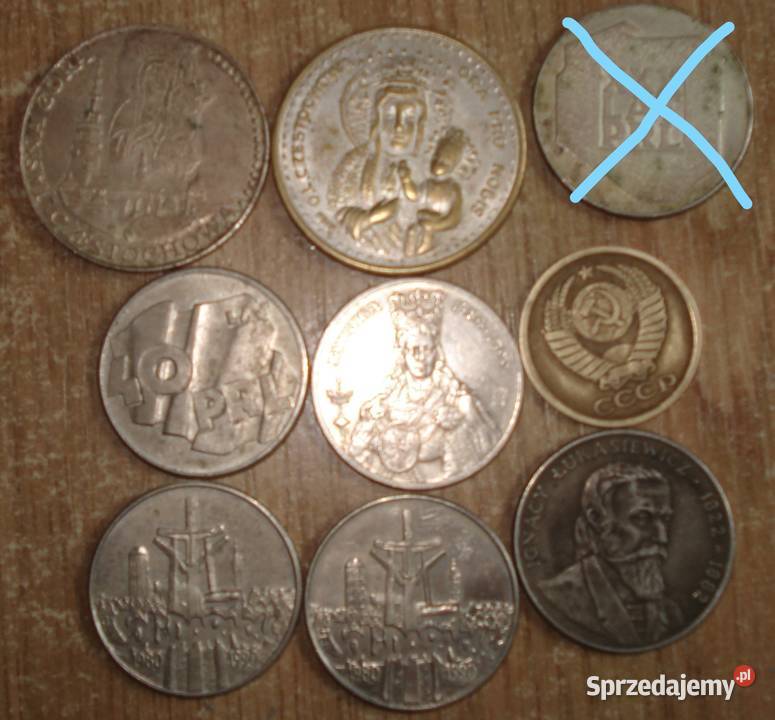 Kolekcjonerskiej monety mazowieckie