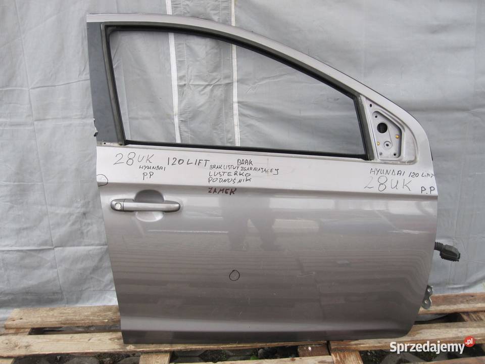 HYUNDAI I20 I LIFT 13r HB 5D drzwi prawe przód sprzedam