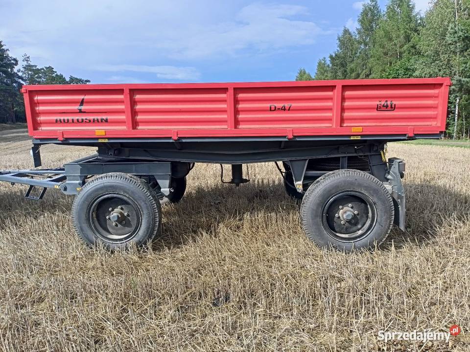 Przyczepa Autosan d47 Przyczepy rolnicze Janów Podlaski