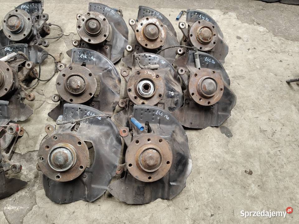 Bmw e46 zwrotnica przód prawa kompletna czujnik sprzedam