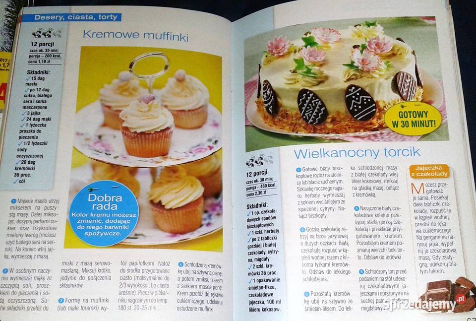 Książka kucharska Tom 79 Świat Kobiety miękka Chełm