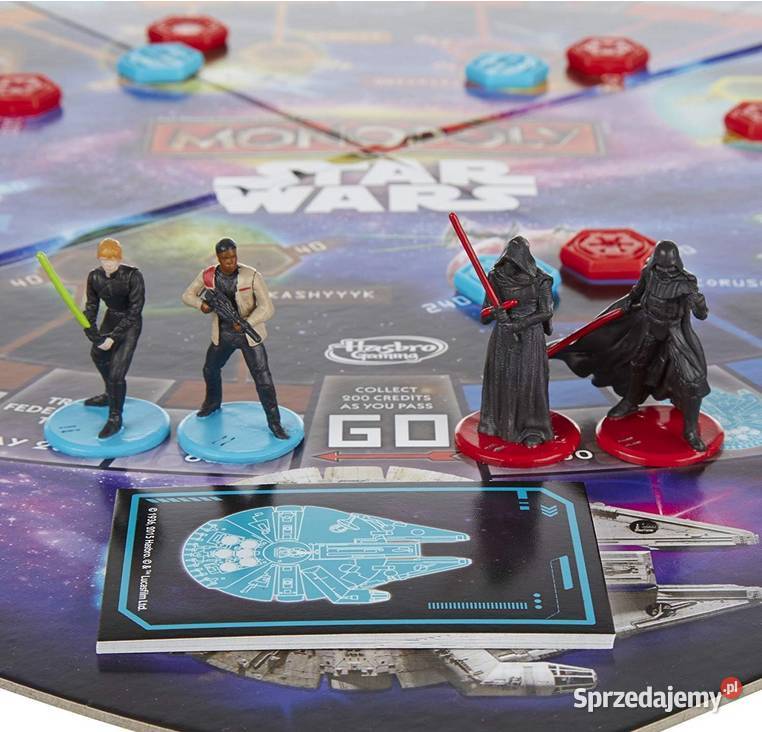 Star Wars Monopoly Gra planszowa planszówka Gdańsk
