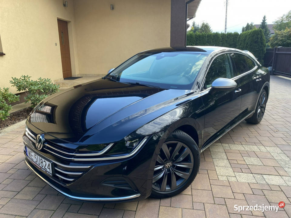Volkswagen Arteon I Wł Kraj ELEGANCE czarny mazowieckie Pruszków