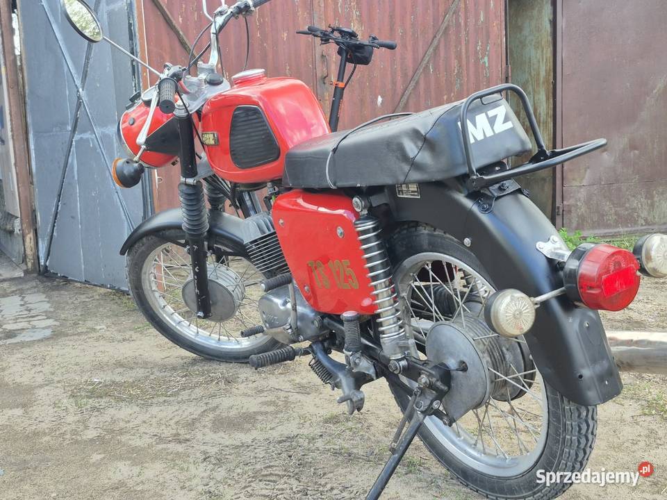 MZ TS 125 1981r Motocykl Rok produkcji 1981 MZ Grajewo