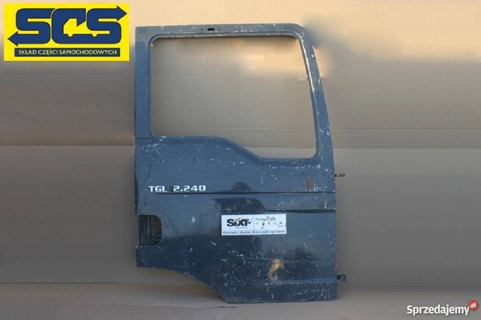 MAN TGA WĄSKA KABINA TGL DRZWI PRAWE STARY TYP lubuskie Bieleń sprzedam