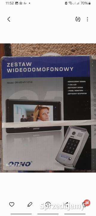 Wideodomofon ORNO ORVIDVT1014 Domofony i wideofony Piotrków Trybunalski
