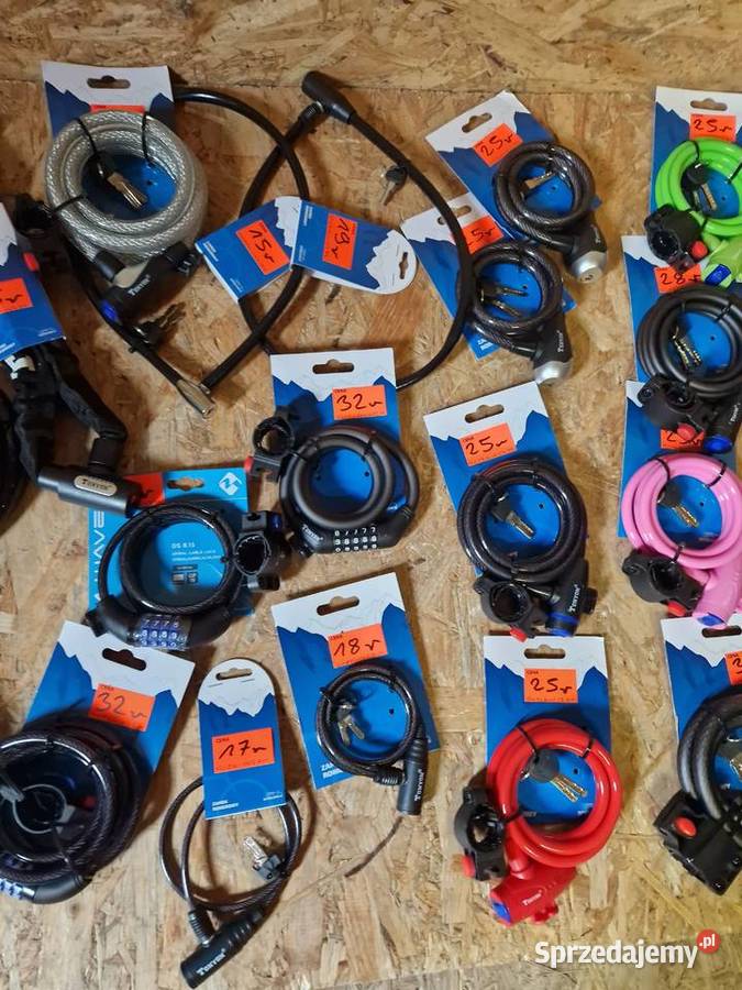 Zabezpieczenie rowerowe linka rowerowa Blokada Głogowa