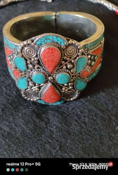 Berberyjski Zestaw Biżuterii Bransoleta i Zegarki i Biżuteria Ostrów Mazowiecka