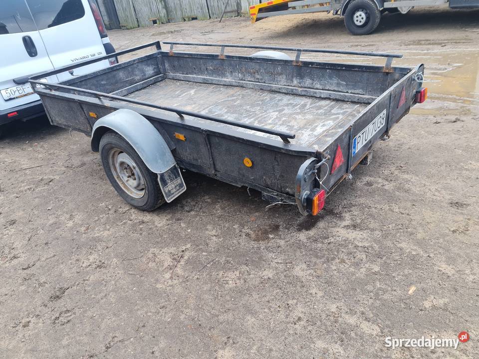 Przyczepka samochodowa Motoryzacja wielkopolskie Turek sprzedam