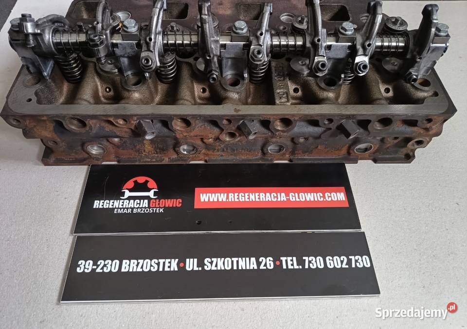 Głowica Mercedes Atego Vario Unimog 4 cyl 12V ciężarowe Brzostek sprzedam