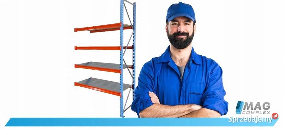 REGAŁ METALOWY MAGAZYNOWY WYTRZYMAŁY PÓŁKA pomorskie Sopot