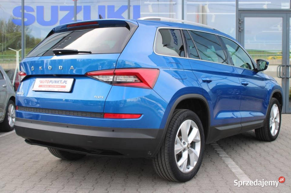 Skoda Kodiaq 2021r Salon Polska 4x4 ACC Martwe 1968cm3 Bielsko-Biała