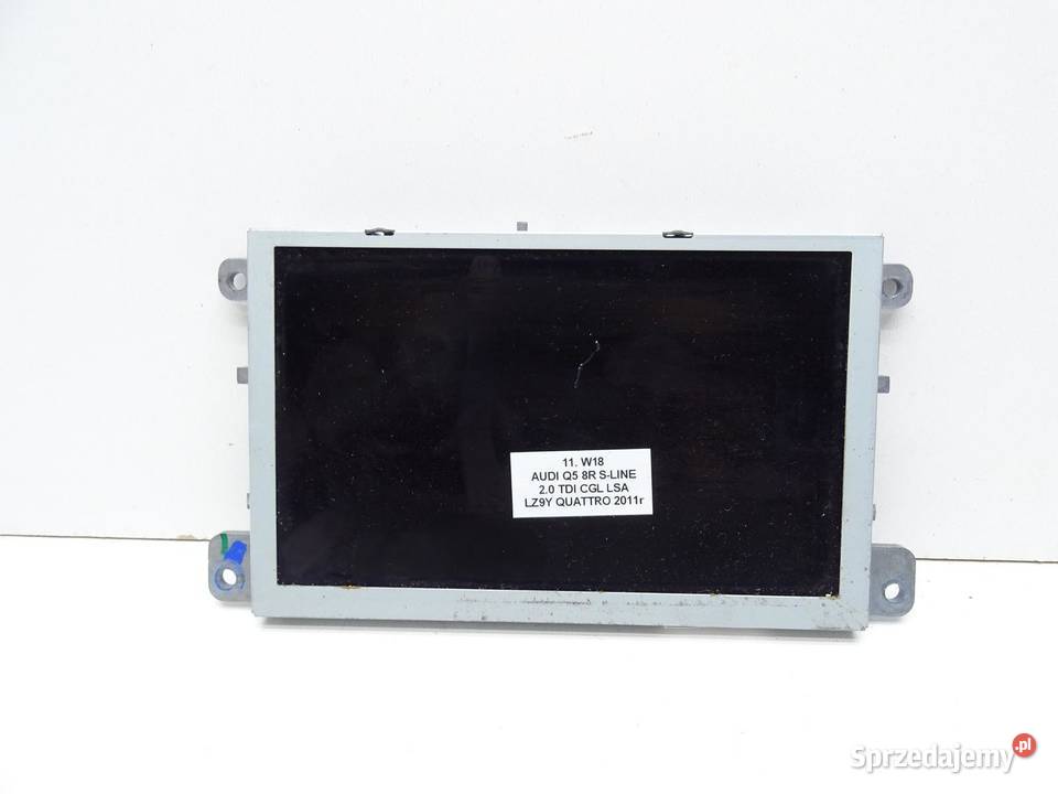 WYŚWIETLACZ EKRAN LCD NAVI NAWIGACJI 8F0919604 Liczniki i zegary