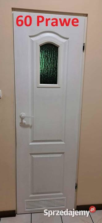Drzwi Porta białe 3 sztuki z ościeżnicami 60P sprzedam