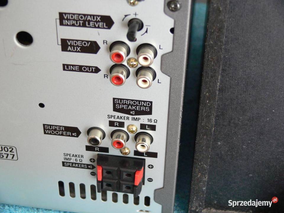 Wieża Aiwa 510 wat kolumny AUX CD radio Karaoke podkarpackie sprzedam