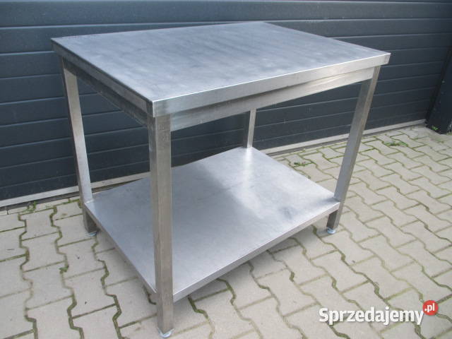 STÓŁ GASTRONOMICZNY CENTRALNY Z PÓŁKĄ 1007085