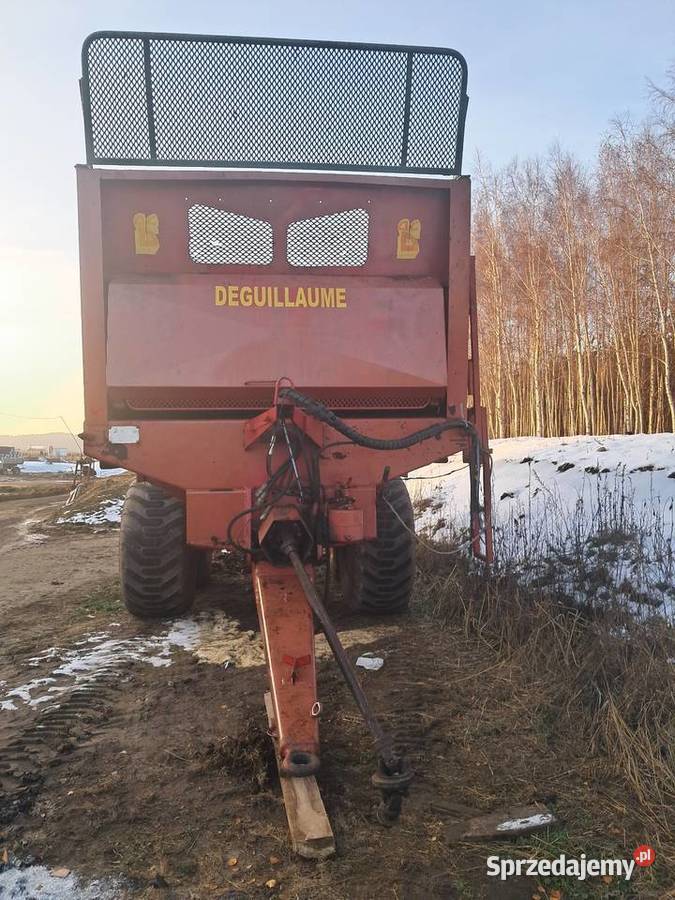 rozrzutnik obornika Deguillaume 1820ton nowe Joskin Rozrzutniki obornika Zambrów