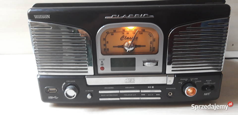 Watson Classic Radio Gramofon Poznań
