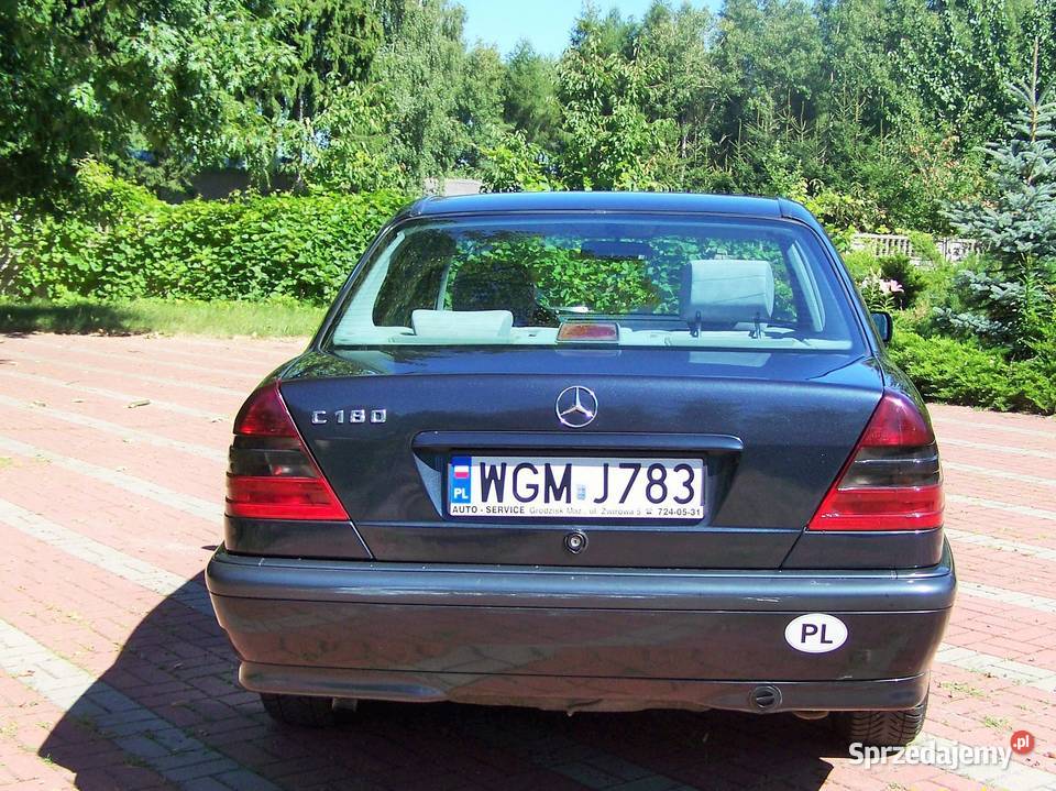MercedesBenz Klasa C 180 z instalacją LPG