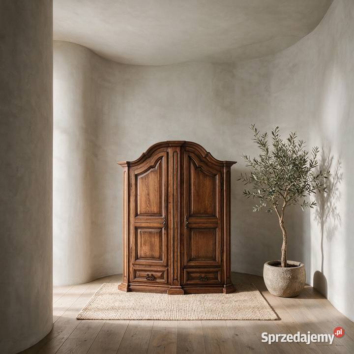 Dębowa SZAFA rustykalna VINTAGE drewniana SZAFA Kalisz