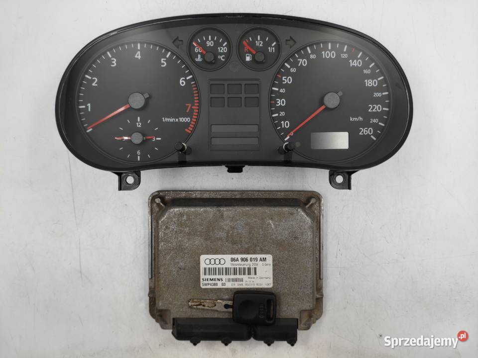 Sterownik Silnika Audi A3 8L 16 AKL 06A906019AM osobowe Komputery Wyszków