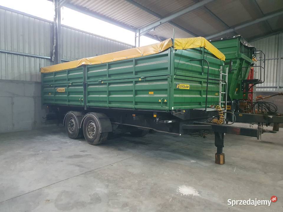 Przyczepa zaslaw 3 stronny wywrot 22 tony Mgoszcz sprzedam