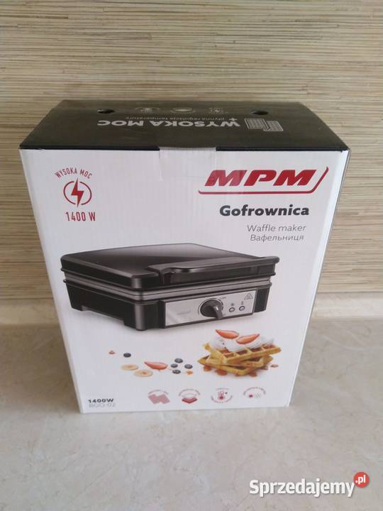 NAJTANIEJ Gofrownica 1400W Na Dwa Gofry AGD drobne śląskie Zabrze
