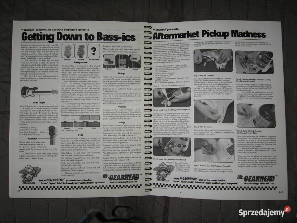 Fender Product Training Manual podręcznik Fender Kępice