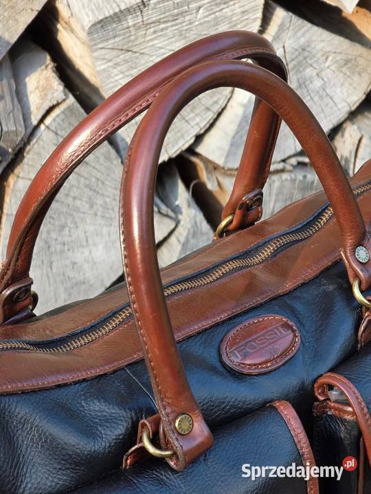 Torbba Fossil Retro Vintage Niespotykany Model Warszawa