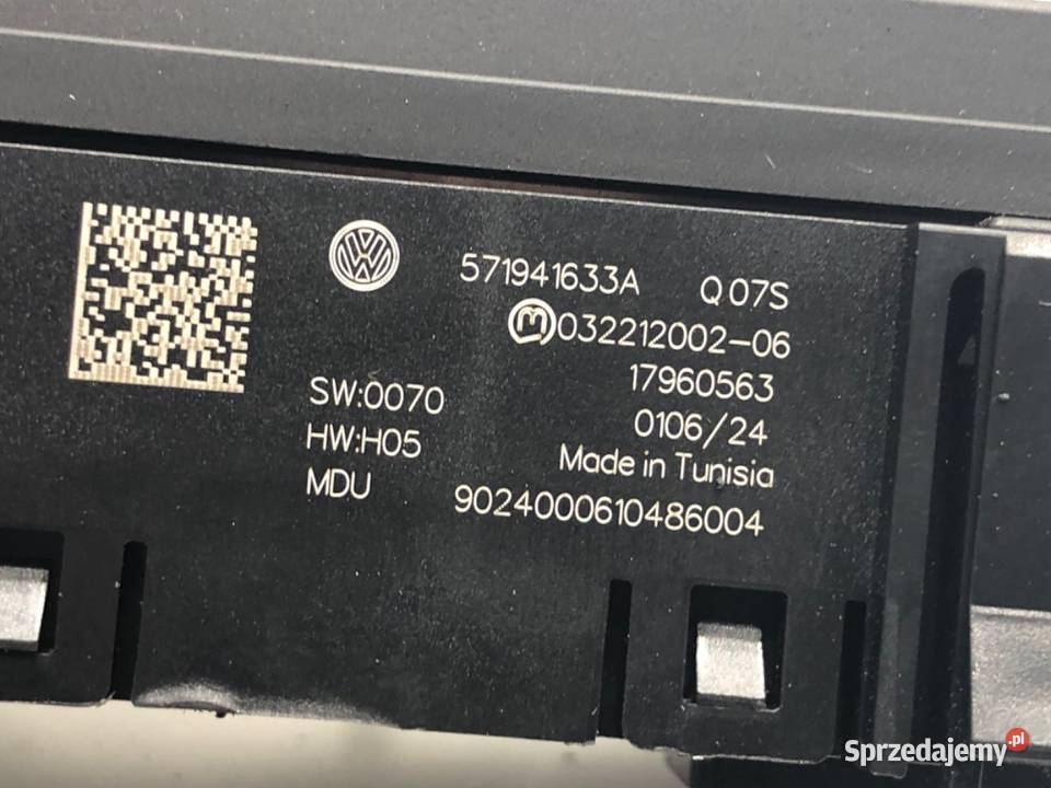 WŁĄCZNIK ŚWIATEŁ SKODA 20 TSI 571941633A podkarpackie