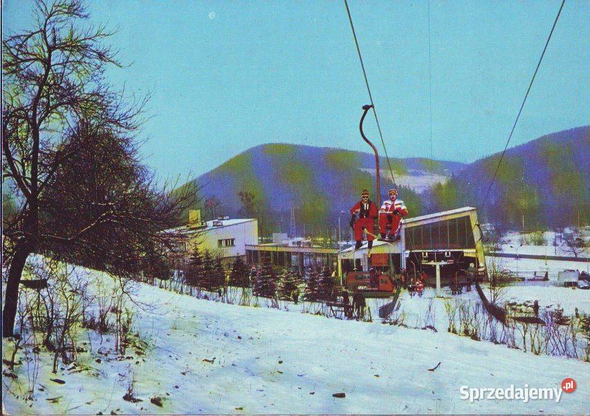 Kart Pocz Ustronie Polana kas 1983 Gliwice