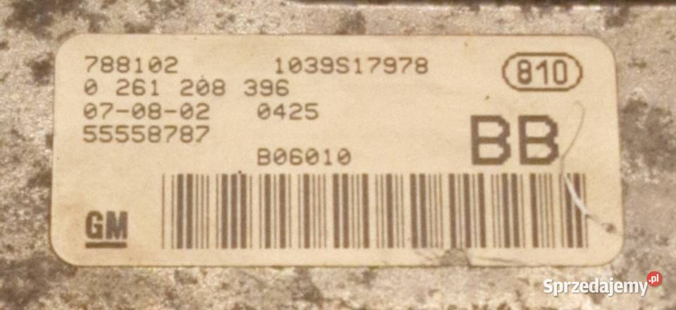 Komputer sterownik ECU Opel 14 Dąbrowa Górnicza