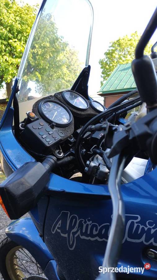 Honda XRV 750 rd04 Africa Twin poskładana na Zamość