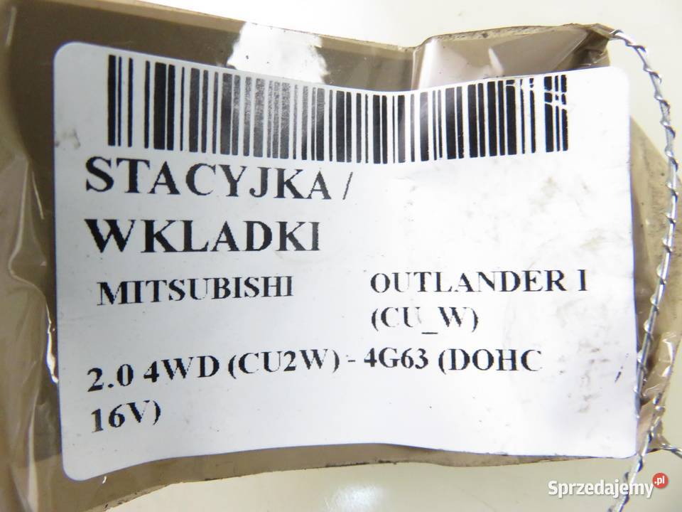 STACYJKA WKŁADKI MITSUBISHI OUTLANDER I CUW