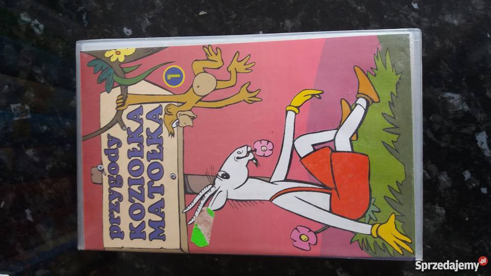 Bajki dzieci na kasetach VHS dubbing Warszawa