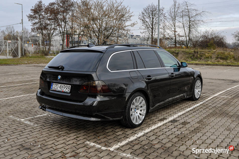 BMW Seria 5 25 LPG 2007 r Motoryzacja dolnośląskie Wrocław sprzedam