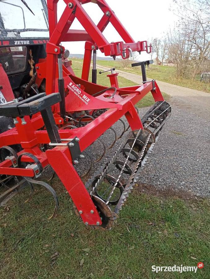 Agregat uprawowo siewny 25 m Agromasz Łagów