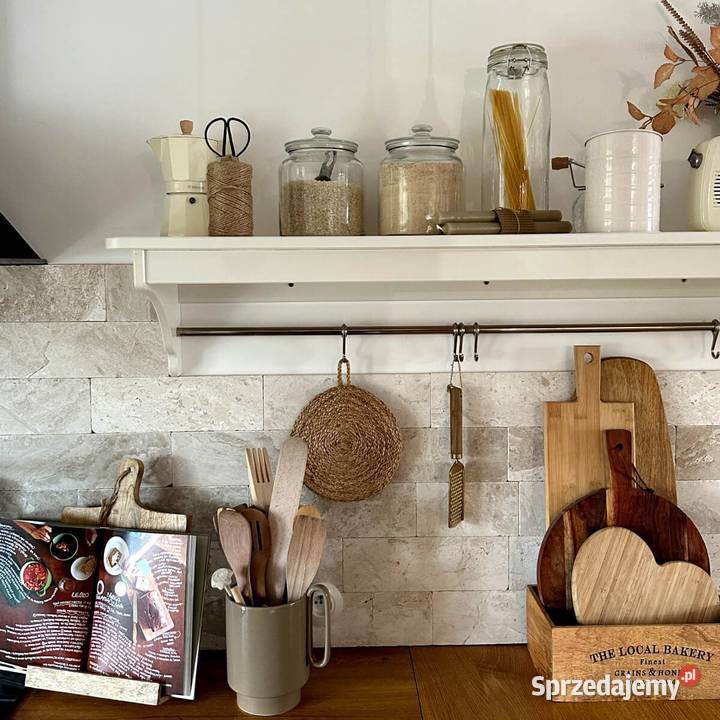 Cegiełki Marmurowe Queen Beige Bębnowane 15x75x1 Gdynia