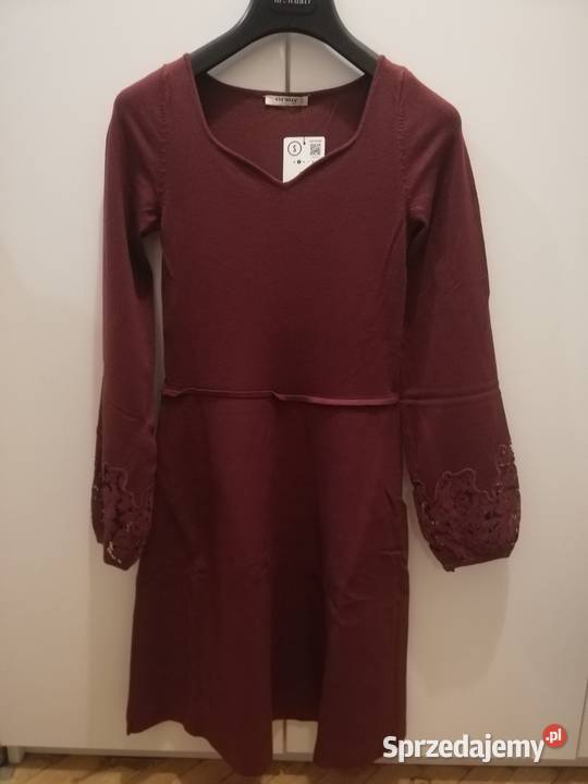 Rozkloszowana sukienka z dzianiny Orsay RÓŻNE