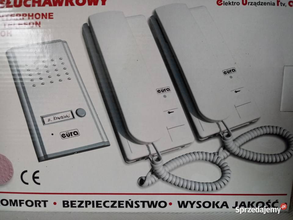 Domofon 2 słuchawkowy typ RL3208CC Elektryka i akcesoria Olkusz