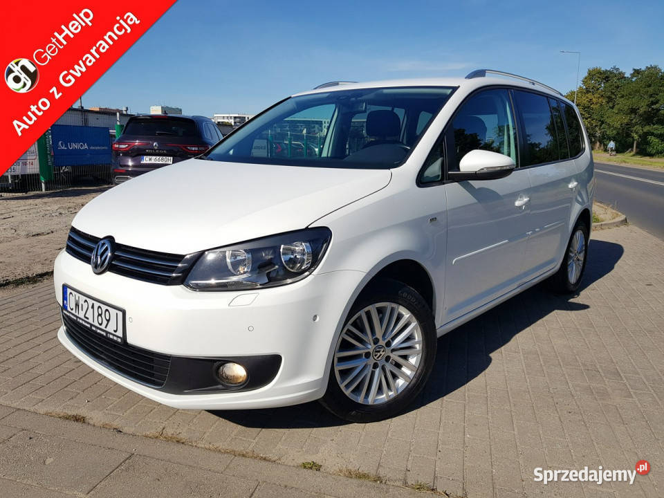 Volkswagen Touran 14 TSI Klimatronik elektrochrom. lusterko wst. Włocławek