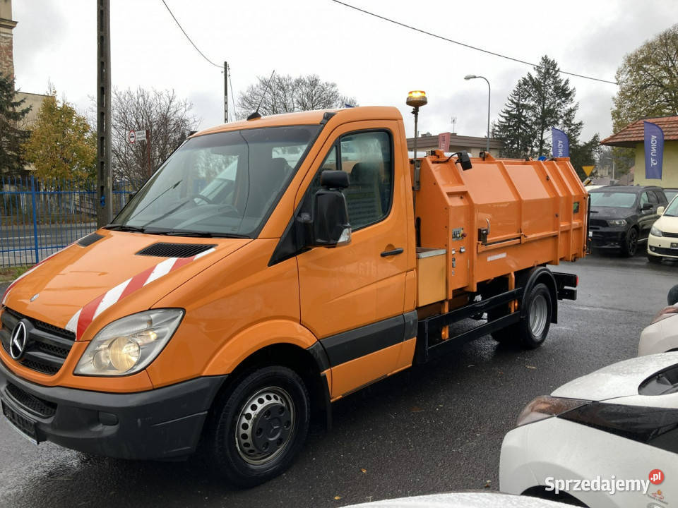 Mercedes Sprinter Sprinter 513 Śmieciarka Prasa autoalarm Syców