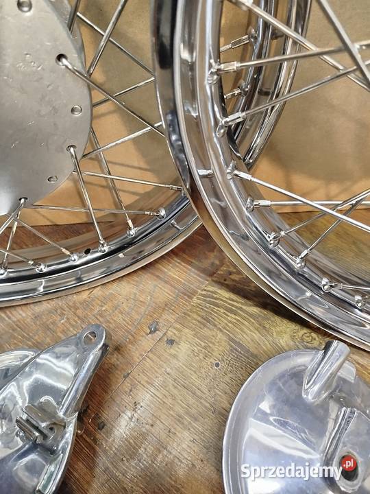 Koła shl gazela m17 nierdzewne szprychy Przyłęk