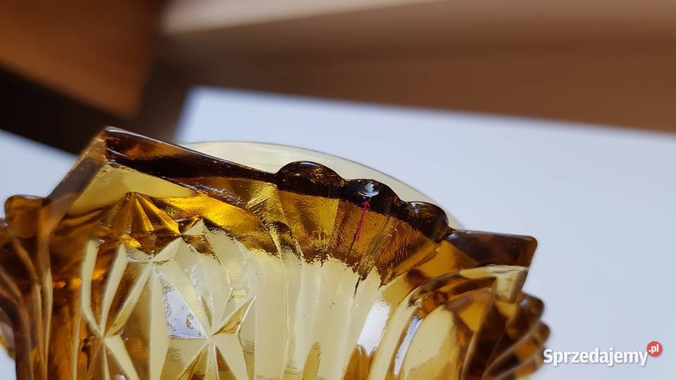 Świecznik lichtarz kat 409 Ząbkowice kolorowe Porcelana i szkło Dąbrowa Górnicza sprzedam