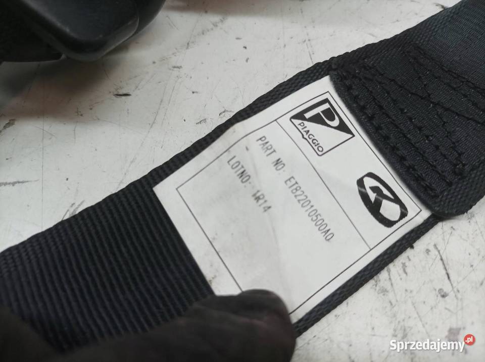 PAS BEZPIECZEŃSTWA LEWY PRZÓD KIEROWCY Piaggio sprzedam