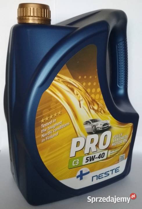 Olej syntetyczny Neste Pro 4 l 5W40