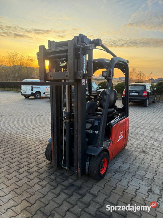 wózek widłowy elektryczny LINDE E16C Triplex 46m Wózki widłowe Działoszyn