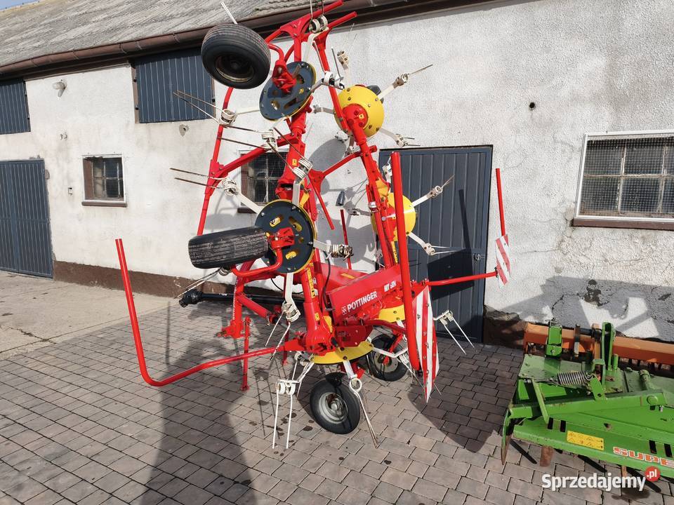 Przetrząsarka pottinger euro hit 610 wielkopolskie Rusko