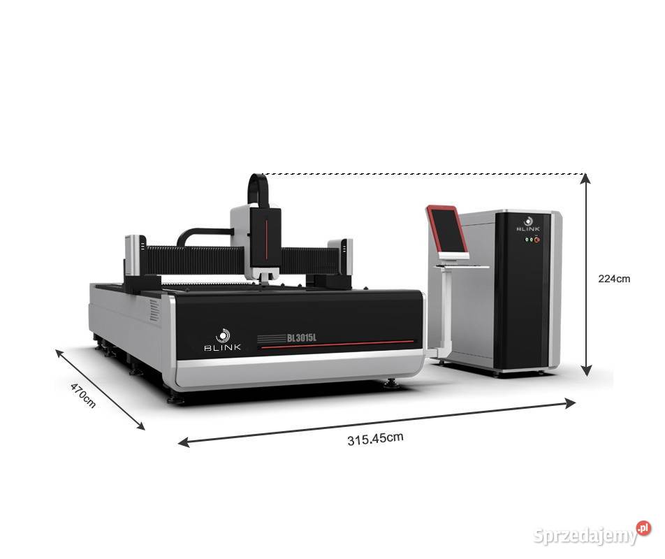 Wycinarka laserowa fiber 2000W BLINK BL3015L pomorskie Gdańsk