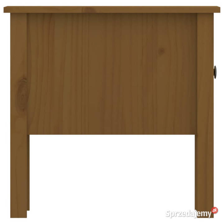 Stoliki boczne 2 miodowy brąz 50x50x49 drewno mazowieckie Warszawa